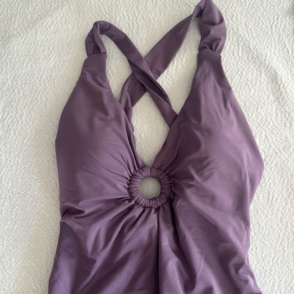 SOLUNA Plunge One Piece Swimsuit, Size Small, $148 - Picture 5 of 10